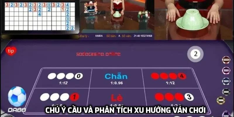 Chú ý cầu và phân tích xu hướng ván chơi